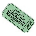 2"x1" Single Roll Ticket - Custom